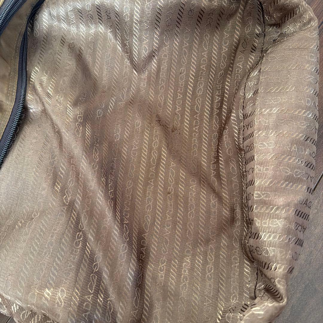 最終金額　PRADA ブラウン ショルダーバッグ　バッグ　ナイロン