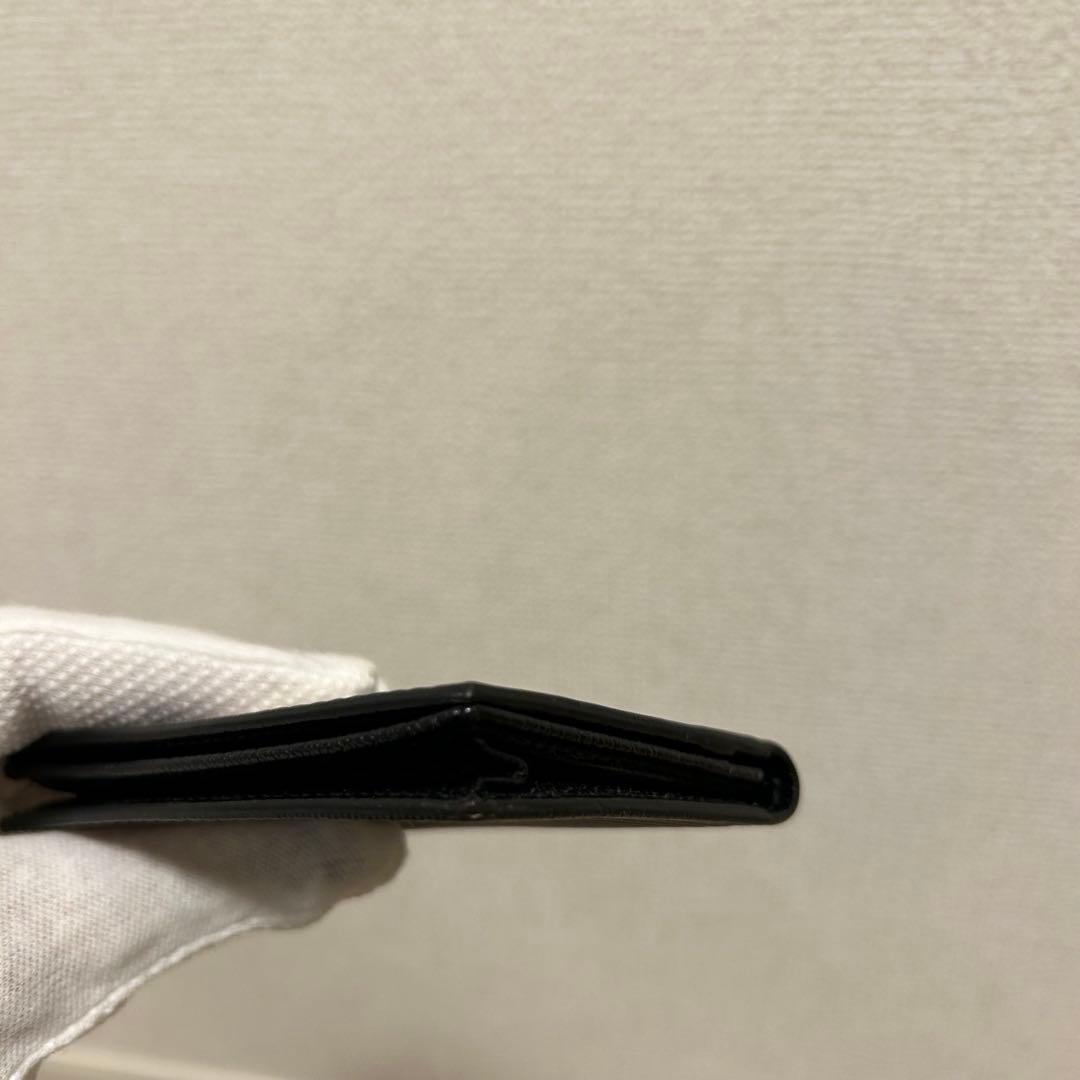 【美品✨】BVLGARI ブルガリ 名刺入れ カードケース 黒 ロゴプレート