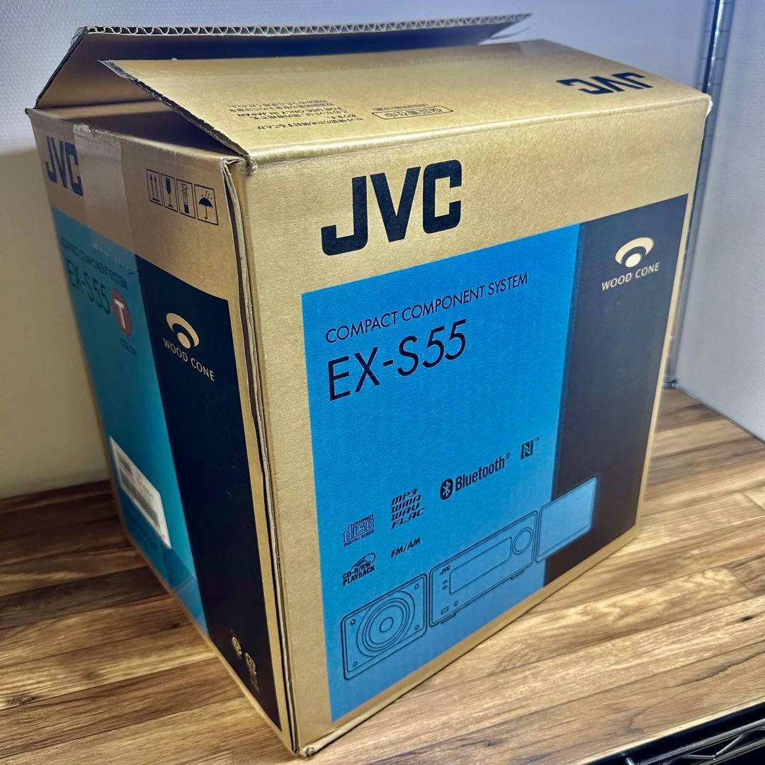 JVCケンウッド EX-S55-T ウッドコーンシリーズ ハイレゾ