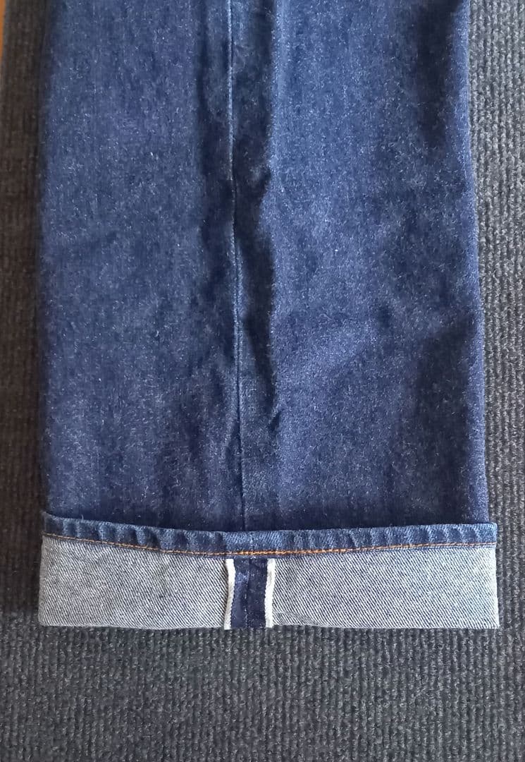 Levis 201XXバレンシア製　復刻ビックE 　濃紺美品 W33