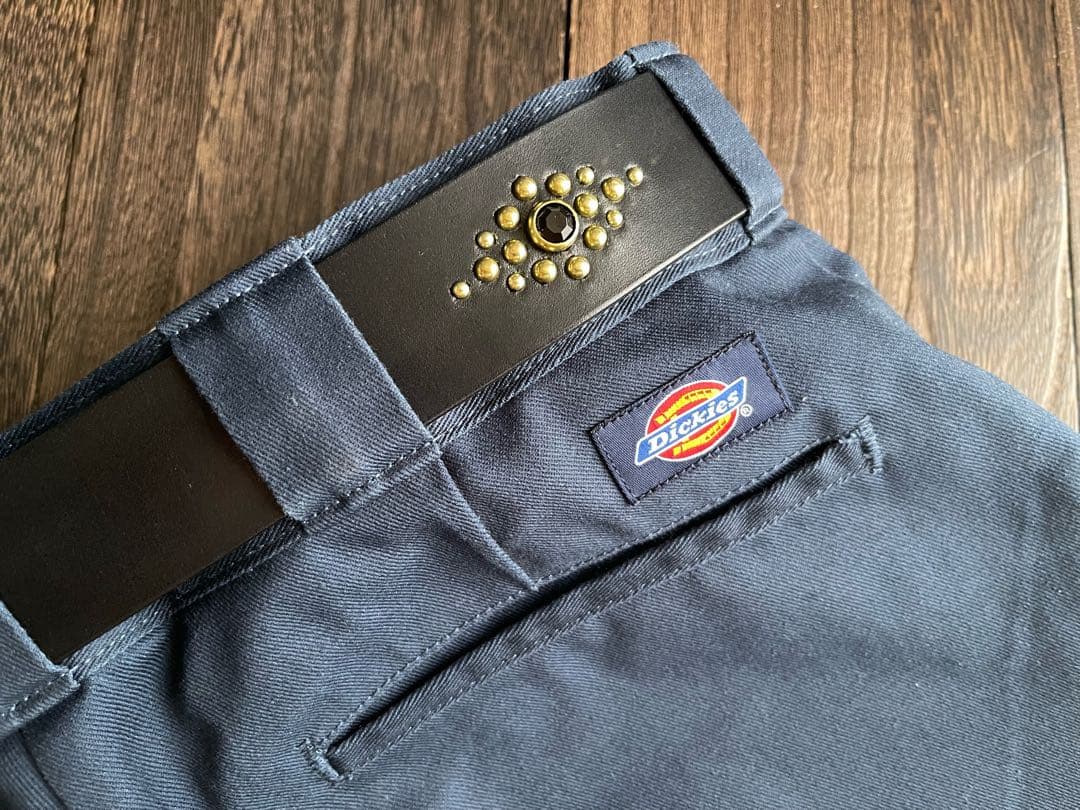 ディッキーズ874専用スタッズベルト　昭南ベンズ　真鍮　HTC CALEE