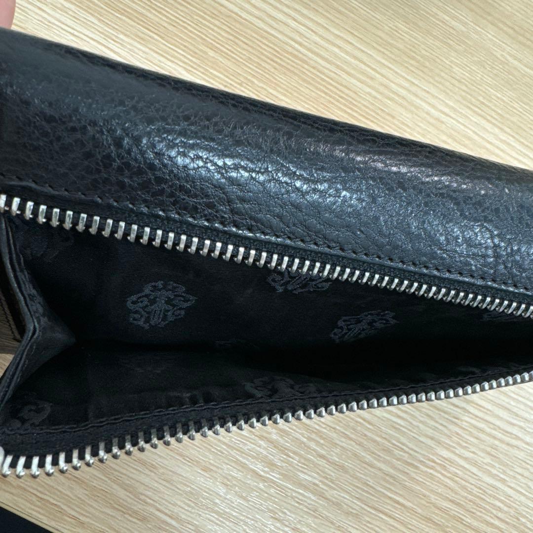 クロムハーツ　長財布　黒　美品✨