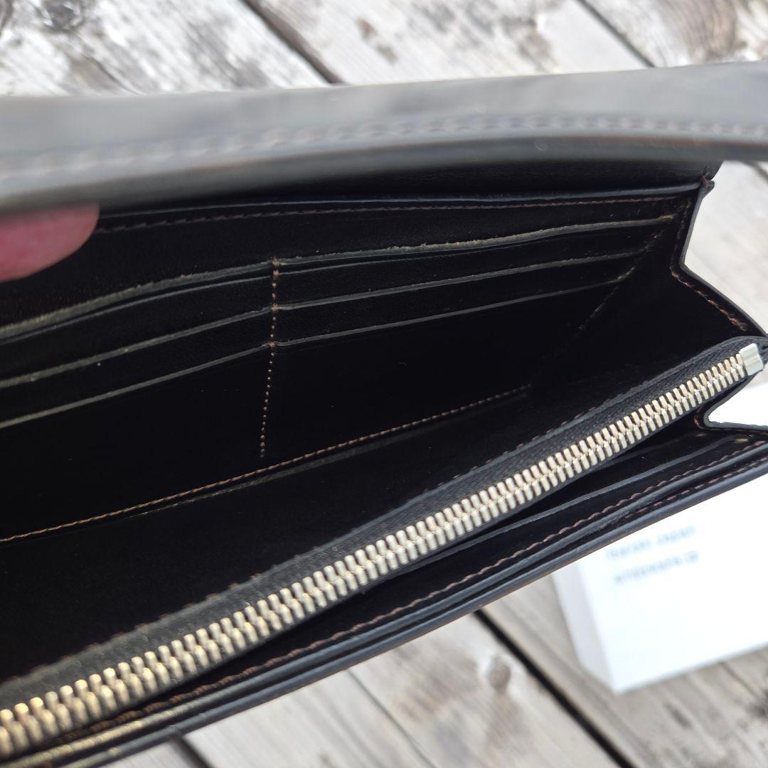 【良品】WILDSWNS WAVE ワイルドスワンズ シェルコードバン　黒