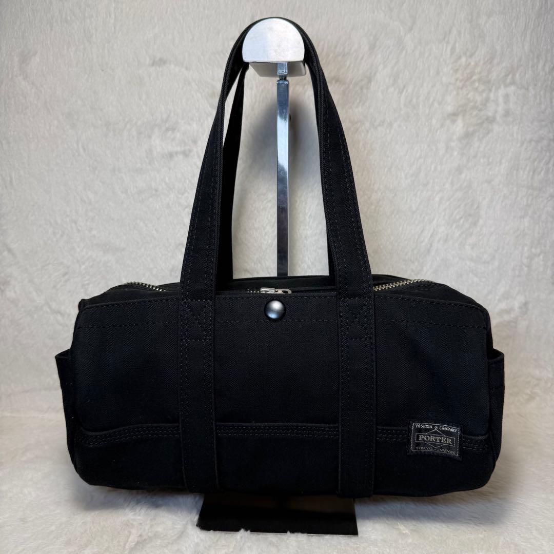 PORTER SUNNY ポーター ミニボストンバッグ ブラック キャンバス生地