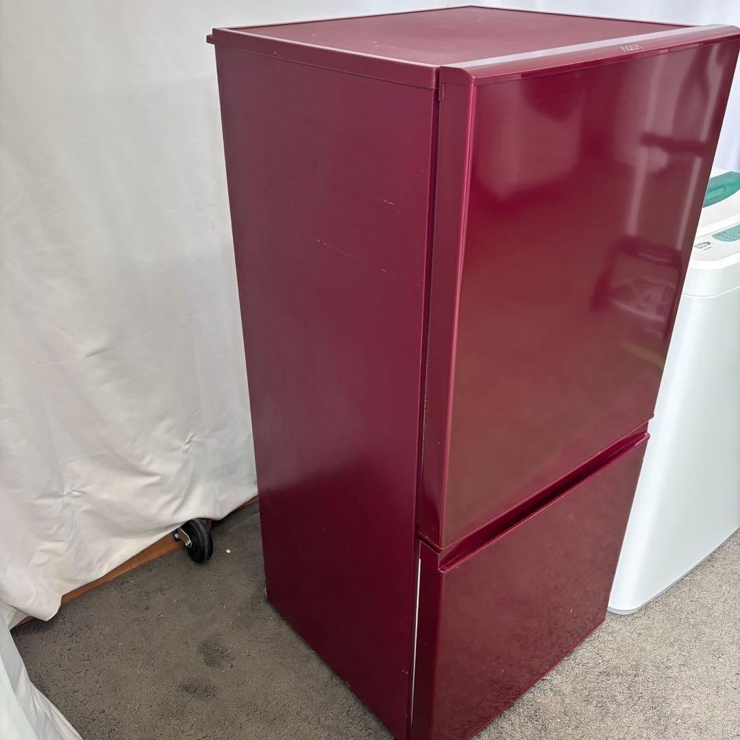 洗濯機　冷蔵庫　一人暮らし　家電セット　安い　設置無料　綺麗　単身　おすすめ　赤