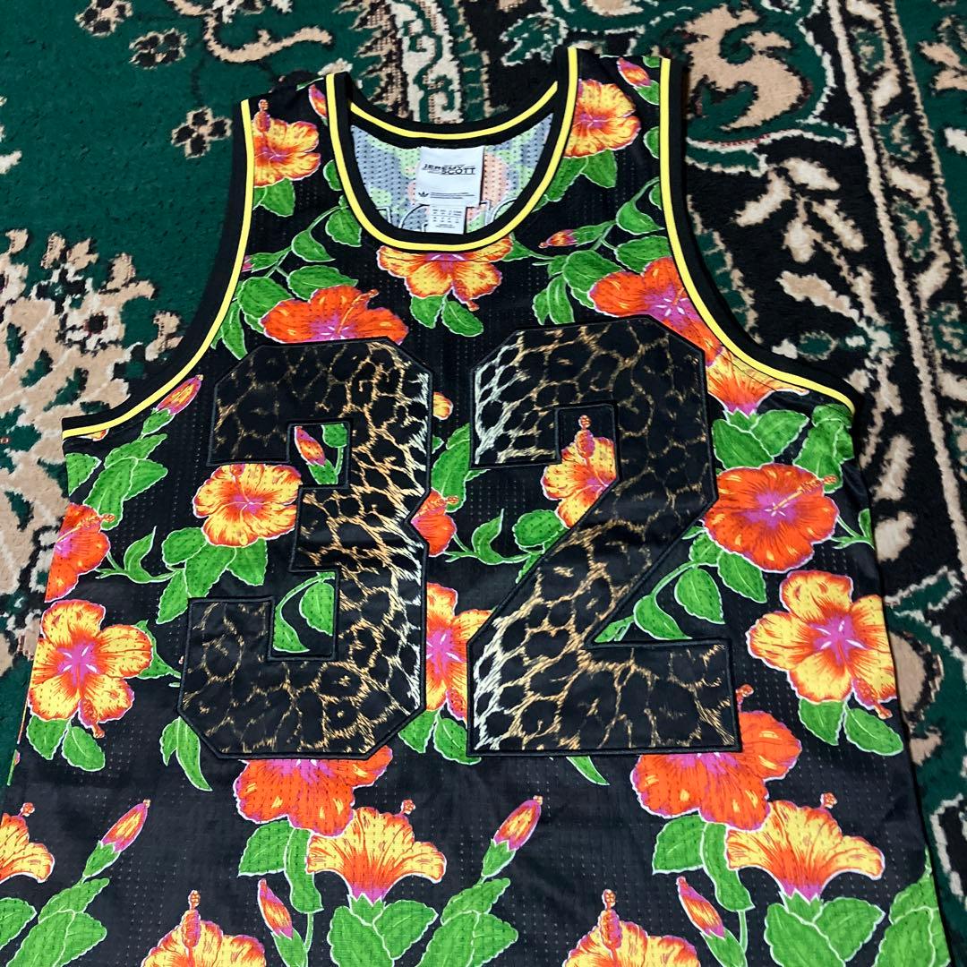 美品　adidas JEREMY SCOTT タンクトップ　ゲームシャツ　O