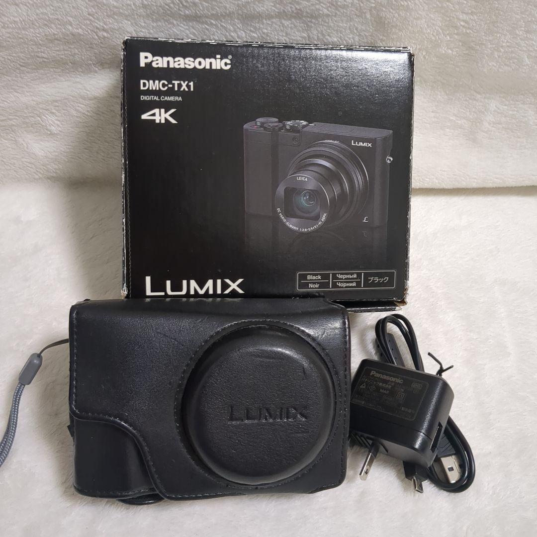 【美品】Panasonic LUMIX DMC-TX1 コンデジ　黒