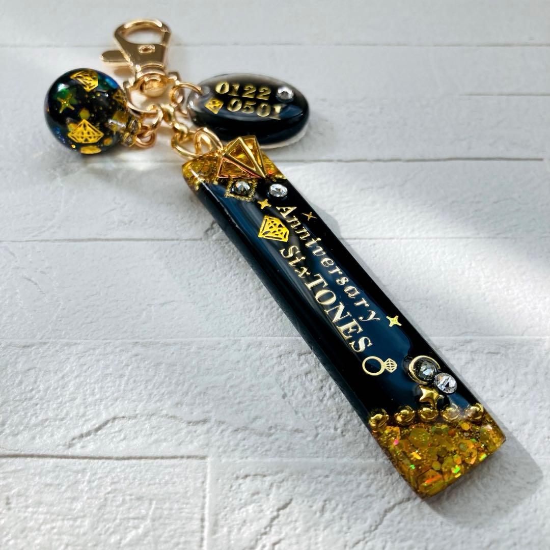 りんりんページ SixTONES名入れキーホルダー／チャーム　10点