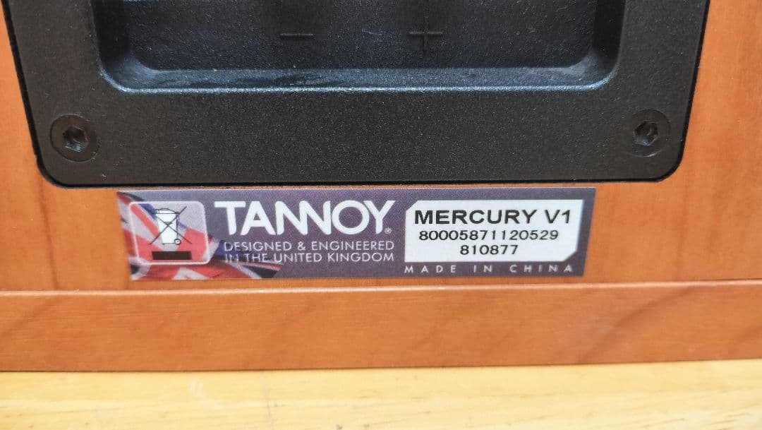 TANNOY MERCURY V1 ブックシェルフスピーカー
