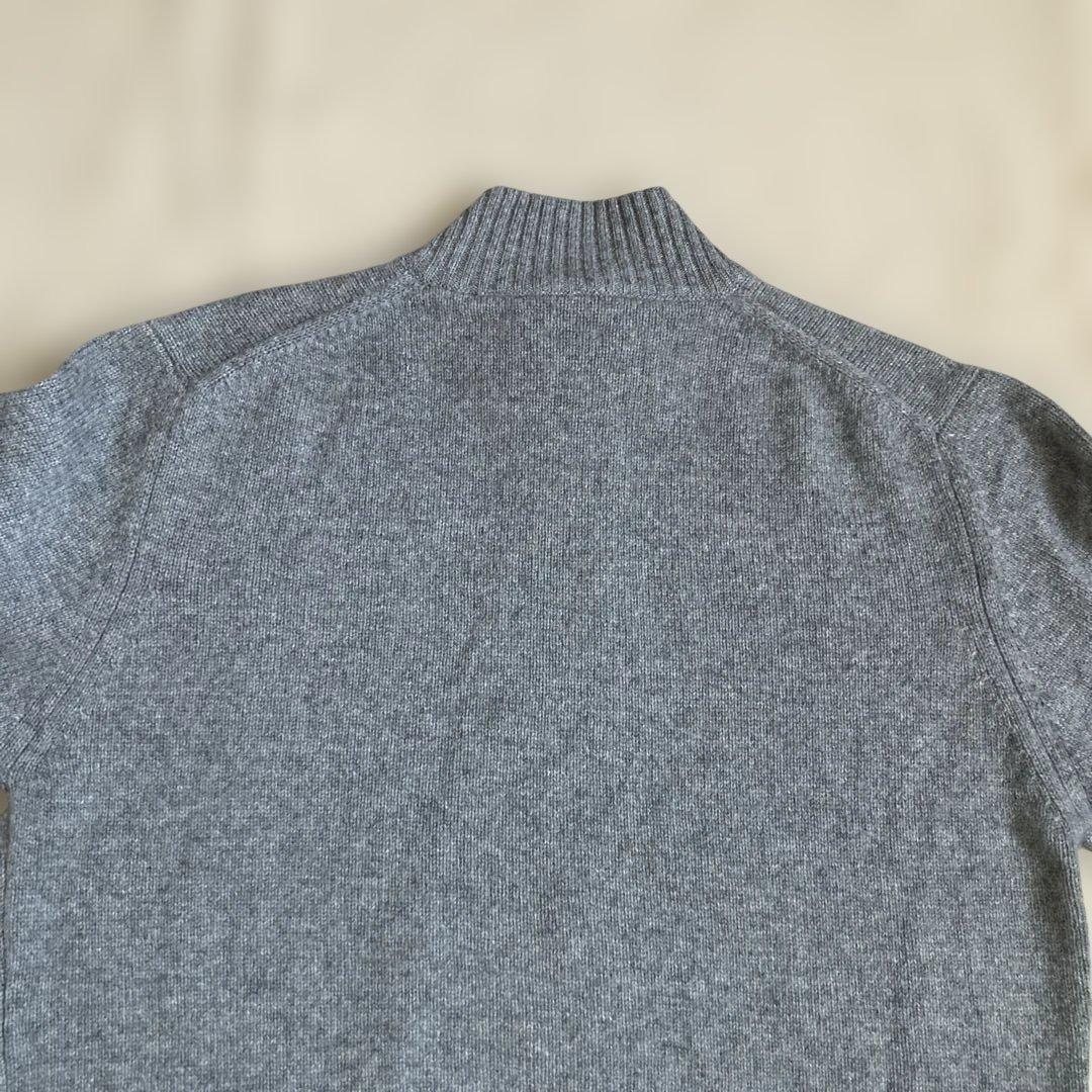 vintage KING DEERカシミヤ100% ハイネック ニット セーター