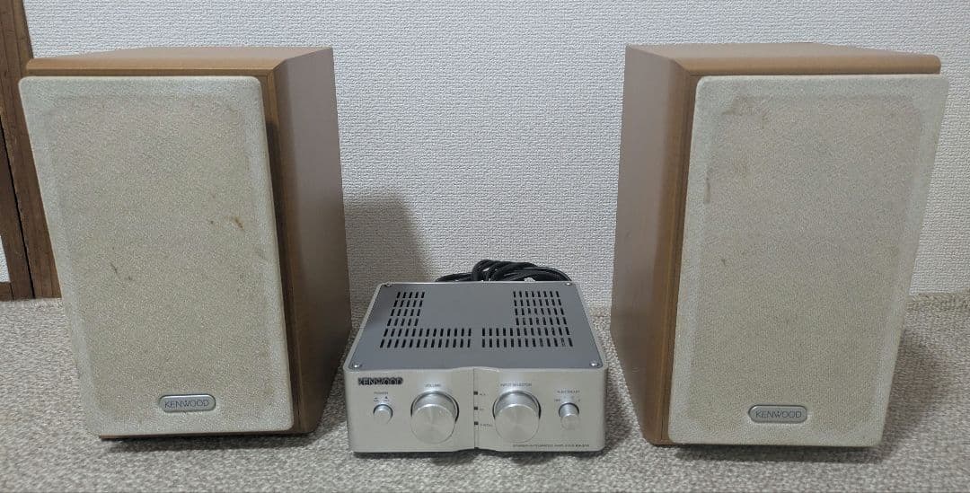 kenwood ka-s10 ls-sj3-n アンプ スピーカー