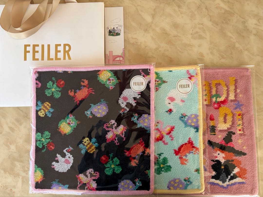 おまけ付★新品★FEILERフェイラー神崎恵3枚セット！