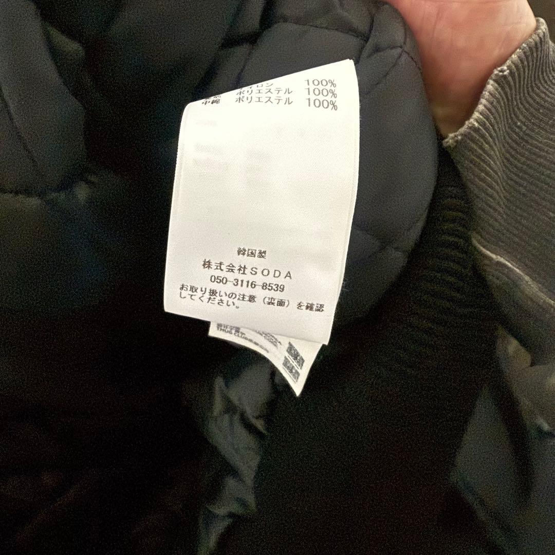 THUG CLUB double zip ボンバージャケット サグクラブ