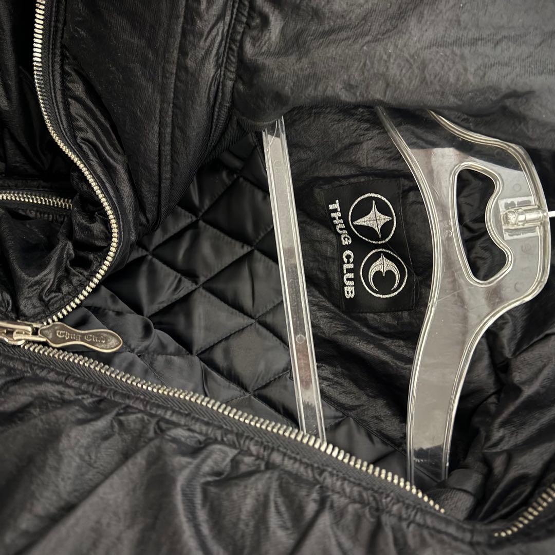 THUG CLUB double zip ボンバージャケット サグクラブ