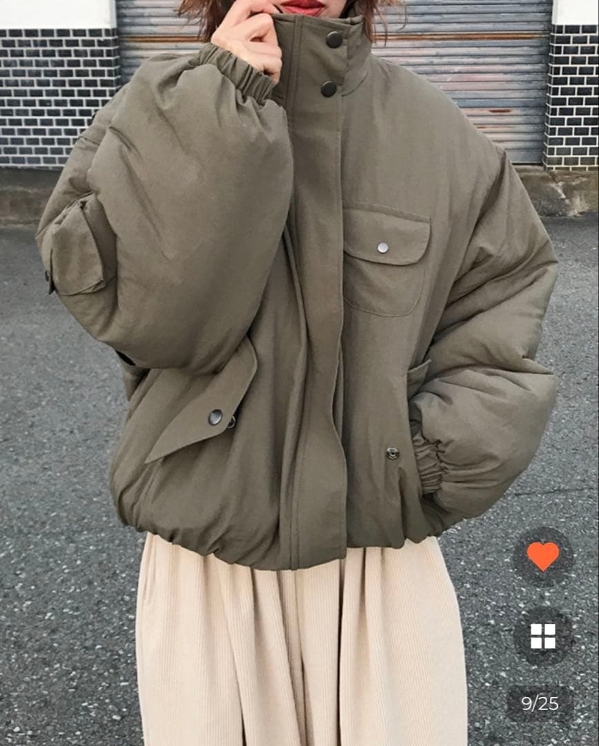 nugu klee カーゴボンバージャケット