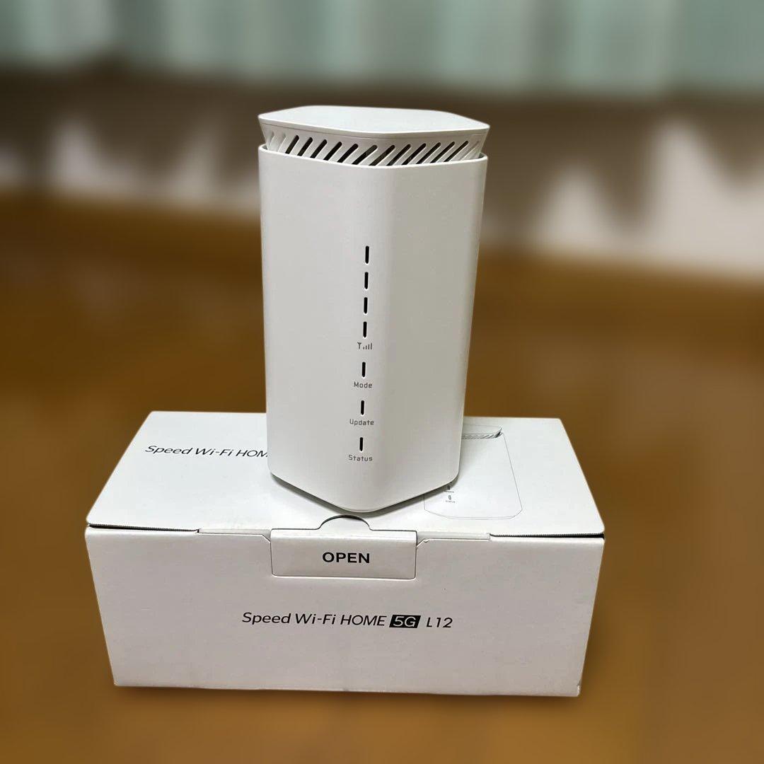 Speed Wi-Fi  5G L12 モバイルルーター