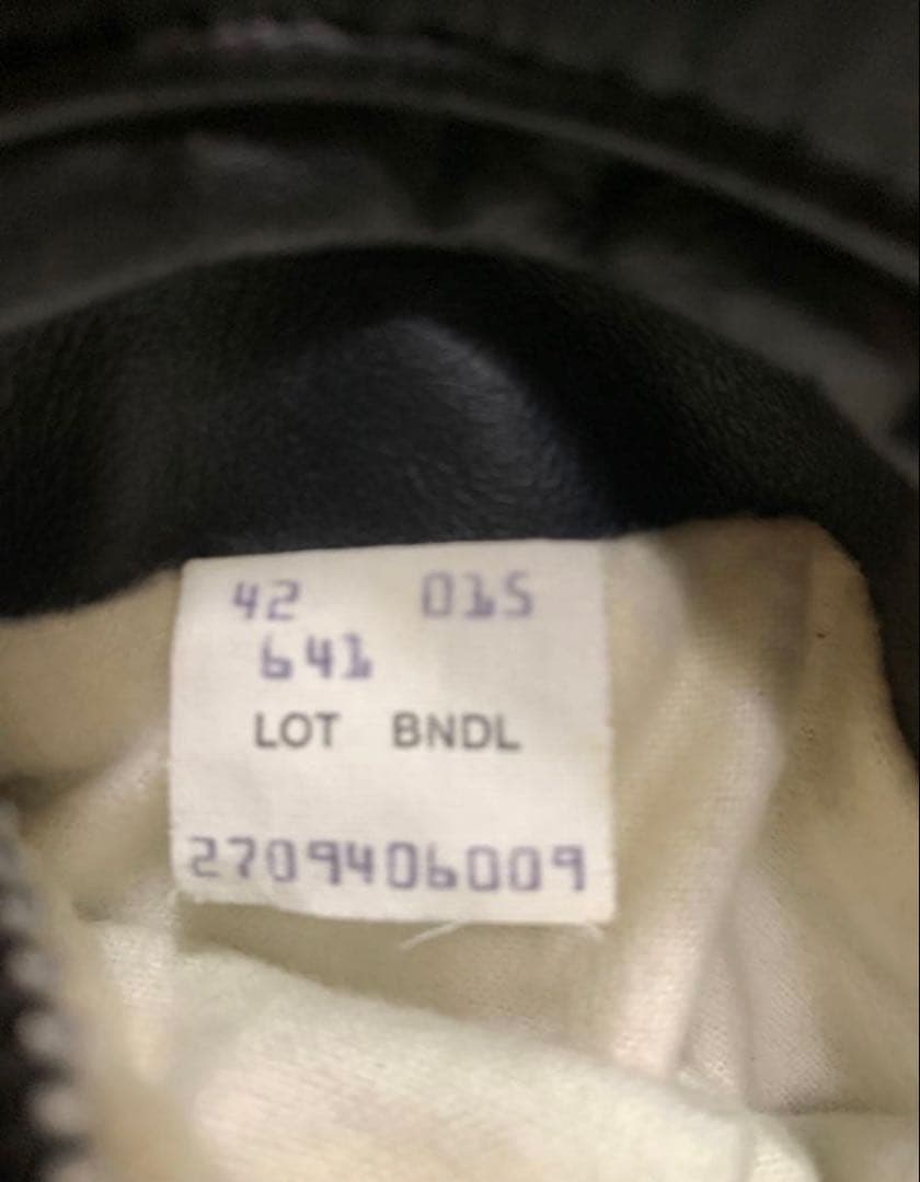 schott 牛革 シングル ライダース レザージャケット ライナー付 42