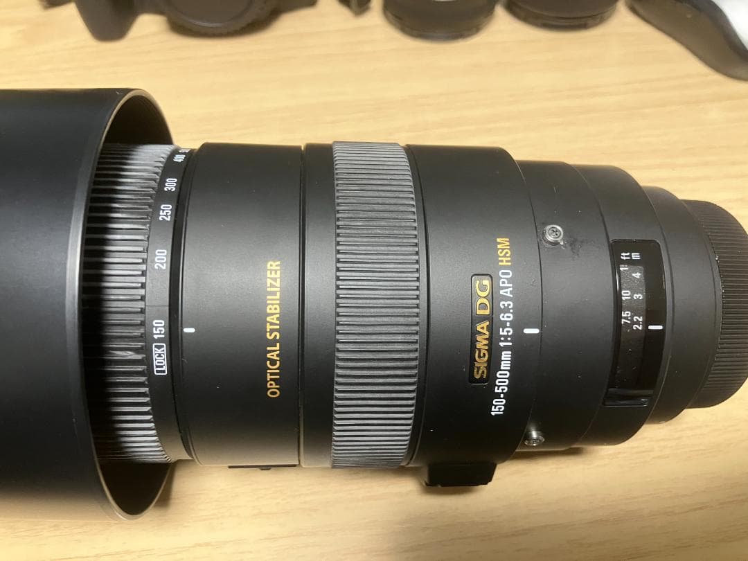 SIGMA APO 150-500mm F5-6.3DG OS HSMキャノン用