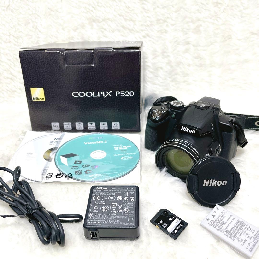 Nikon ニコン COOLPIX P520 カメラ デジタル 一眼