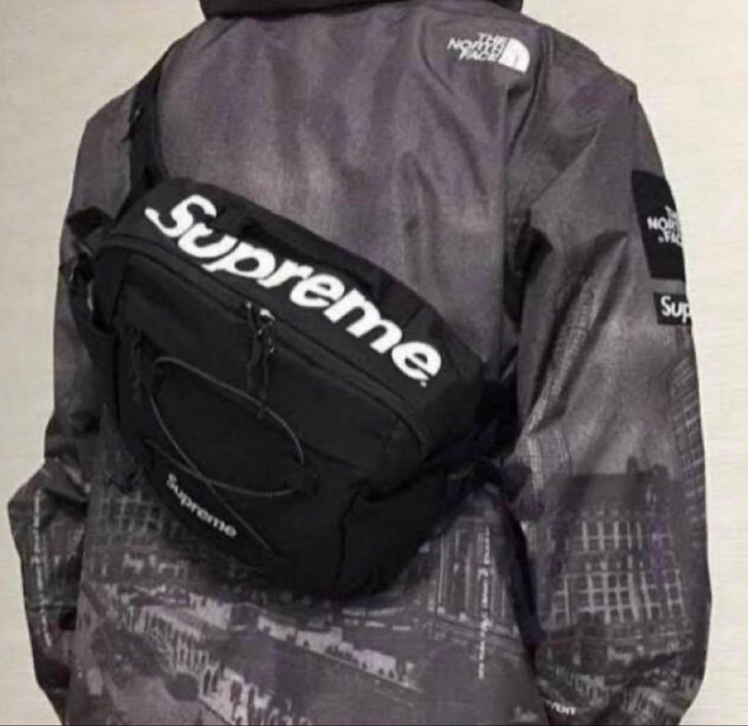 Supreme シュプリーム 17ss waist bag 黒 ショルダーバッグ