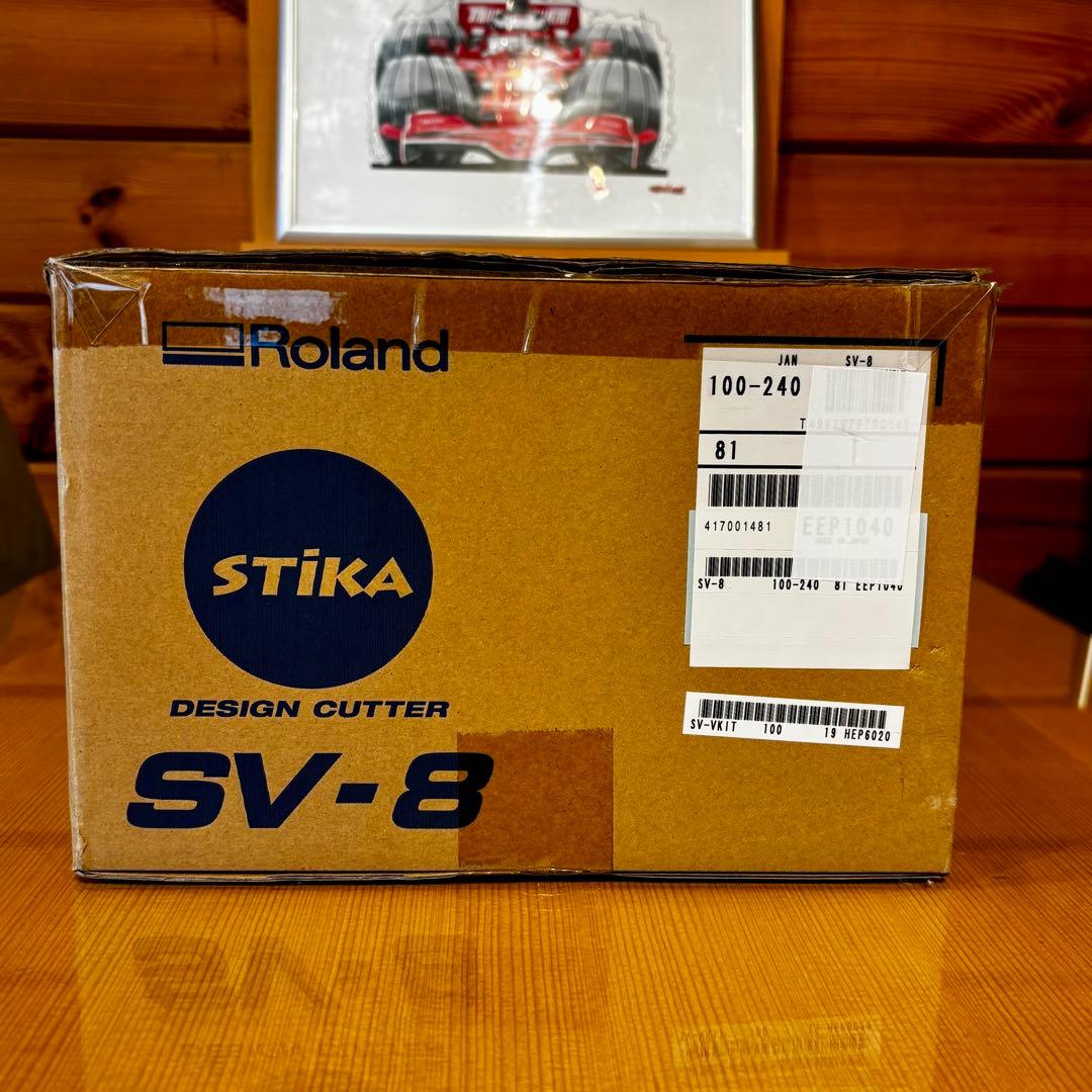 Roland STIKA SV‑8 カッティングシート6本転写シート1本付属