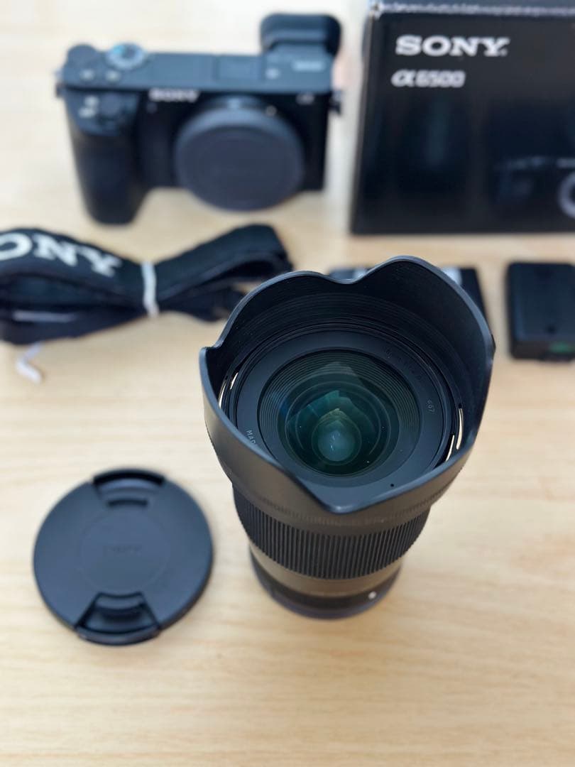 Sony α6500 Sigma&16mm F1.4DC DN レンズ