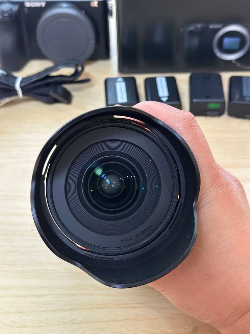 Sony α6500 Sigma&16mm F1.4DC DN レンズ
