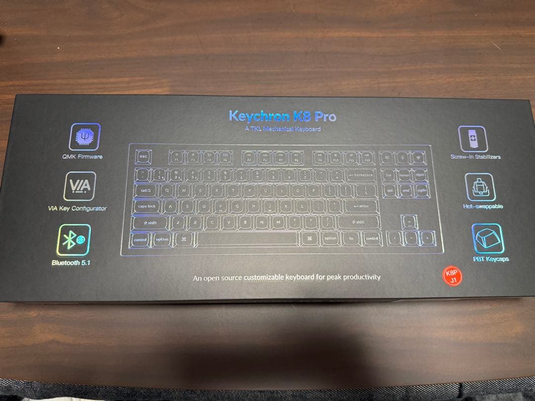 Keychron K8 Pro Bluetoothキーボード本体