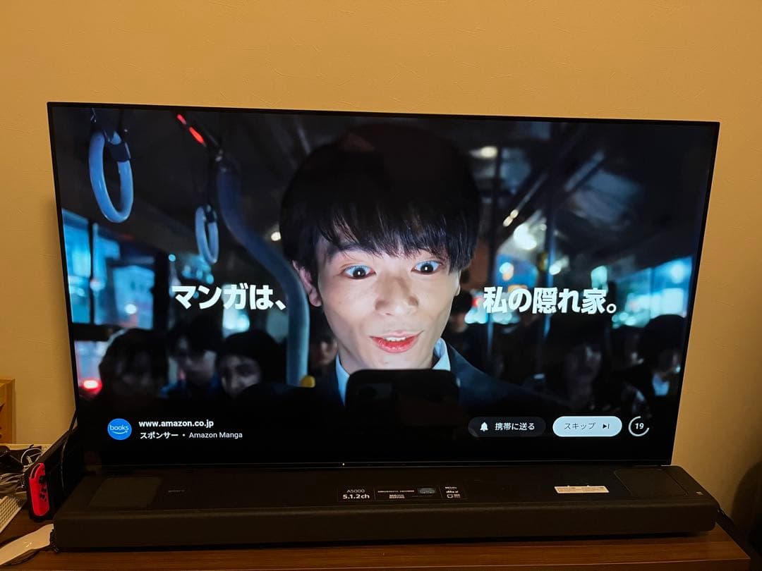 テレビ XRJ-55A80L