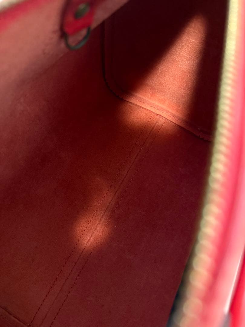 【美品】ルイヴィトン エピ スピーディ25 赤 レッド ハンドバッグ