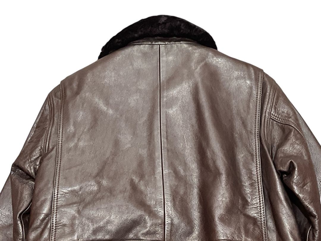 ART GLENHILL レザー A-2 フライトジャケット　短丈　Y2K 本革