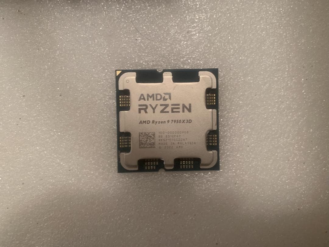 美品中古 Ryzen9 7950 x3d AMD