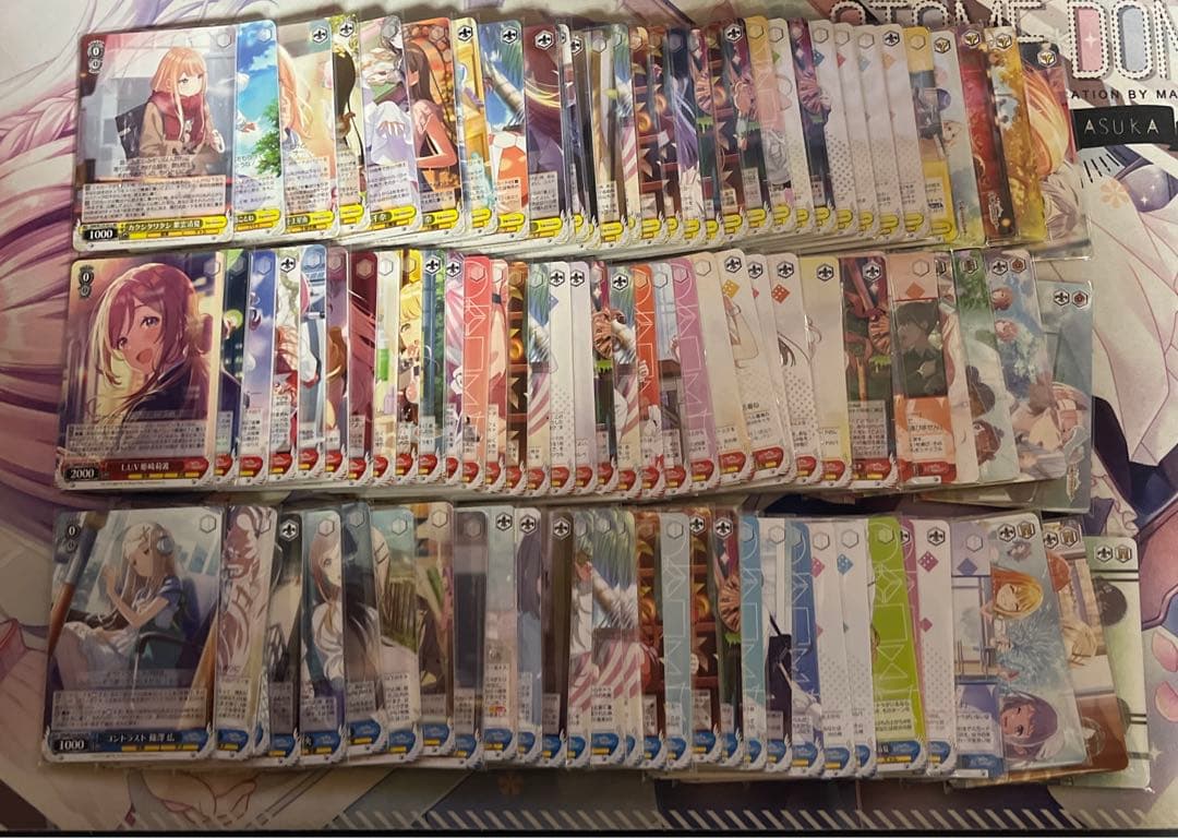 ヴァイスシュヴァルツ　学園アイドルマスター　学マス　a統一　4コン