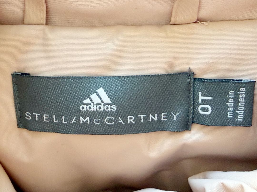 アディダス バイ ステラマッカートニー ロングコート ロングジャケット ピンク