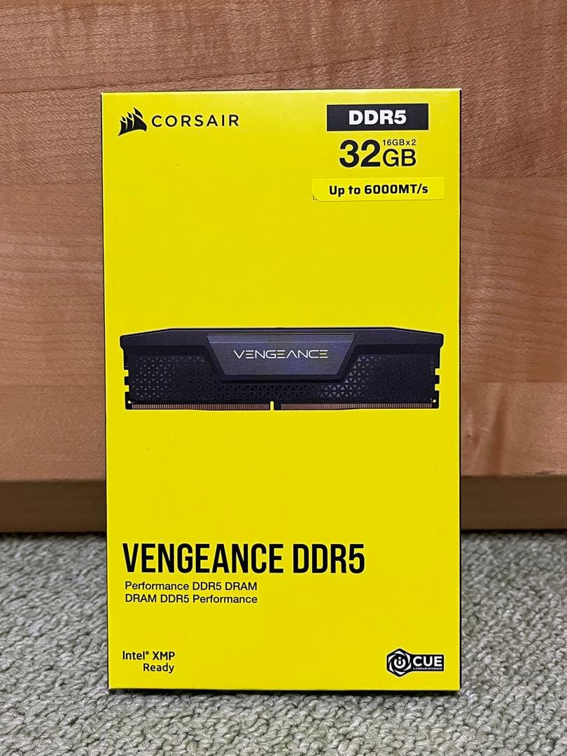 【新品未開封】 DDR5 メモリ CORSAIR 32GB 6000MHz