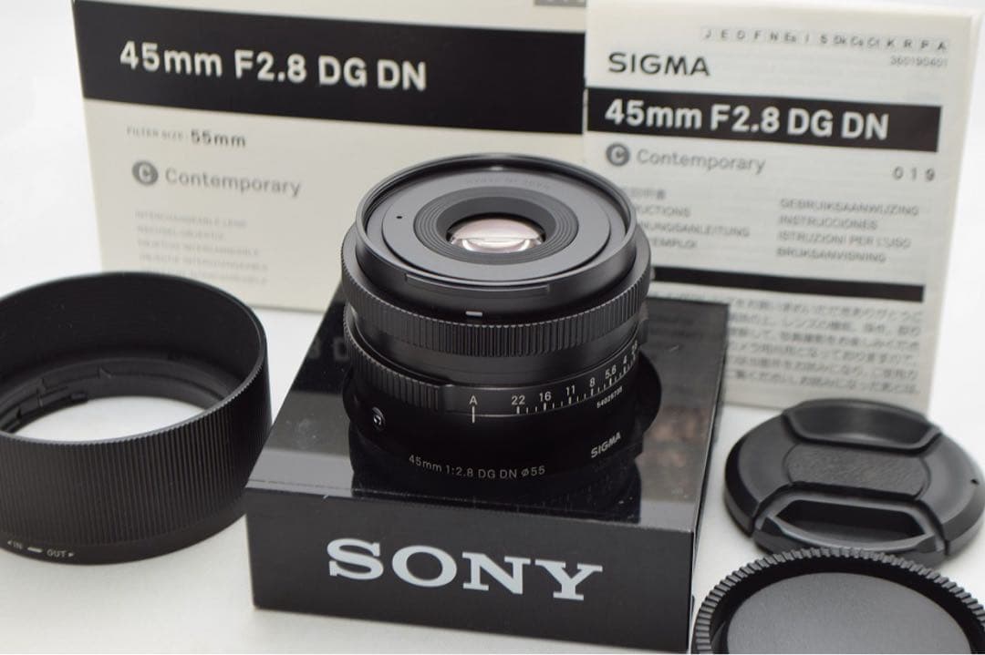 SIGMA 45mm F2.8 DG DN Sony Eマウント