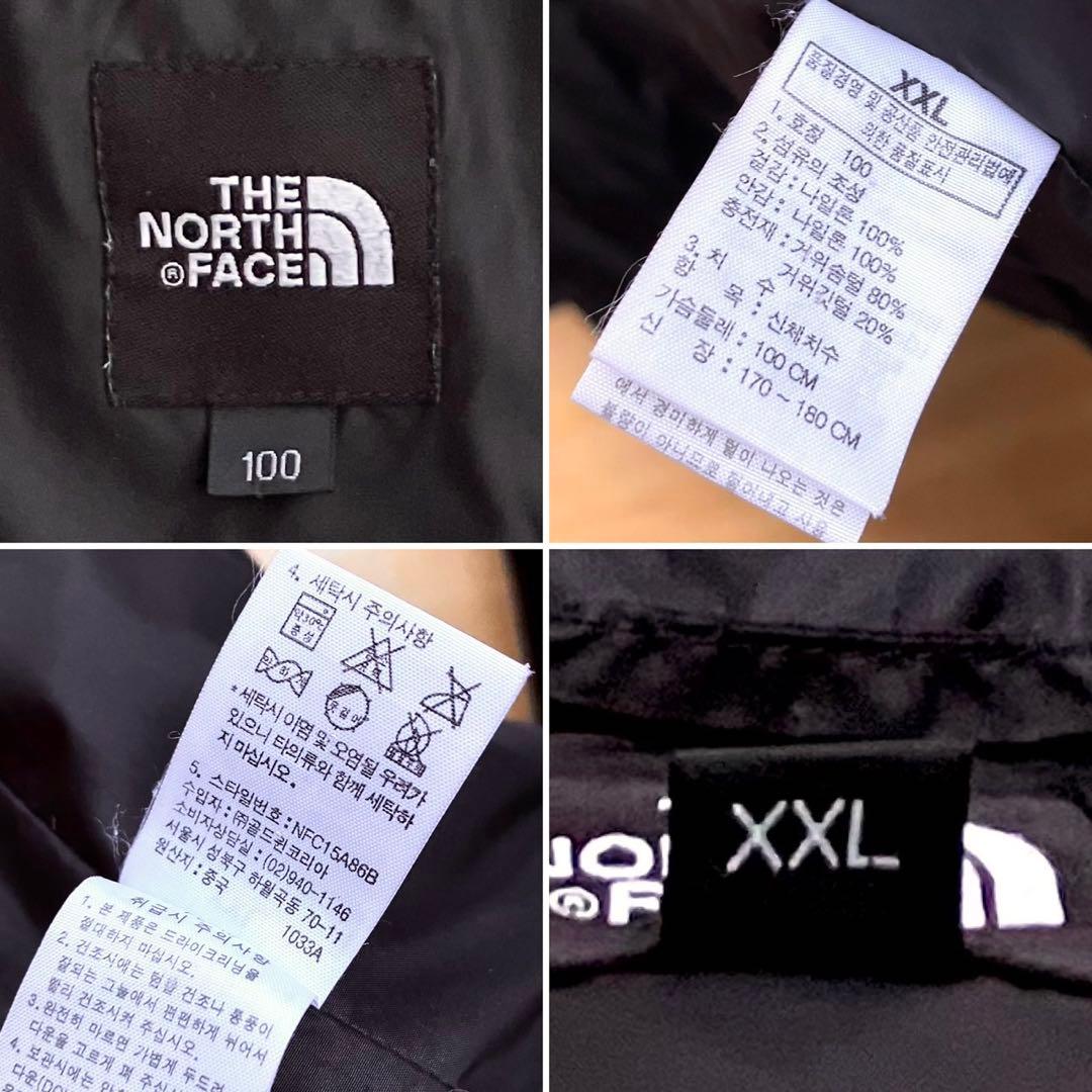 XXL ザ ノースフェイス ダウンジャケット 600フィル ダウン ライトダウン