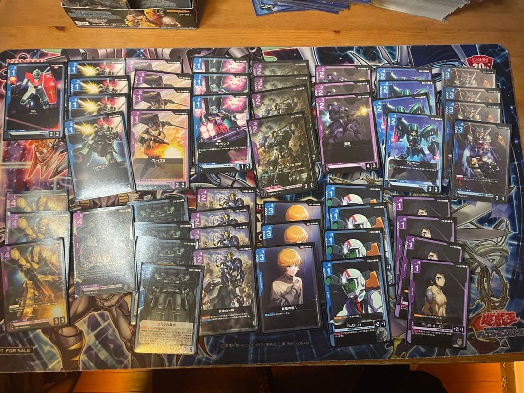 青紫バルバトス　デッキ　ガンダムカードゲーム