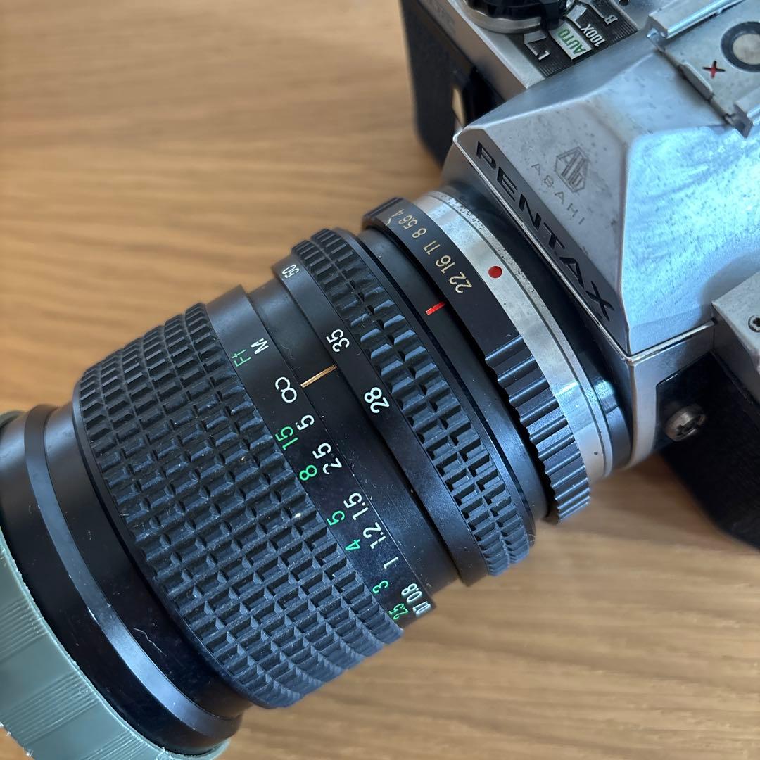 PENTAX ME レンズ 三脚付き ペンタックス フィルムカメラ