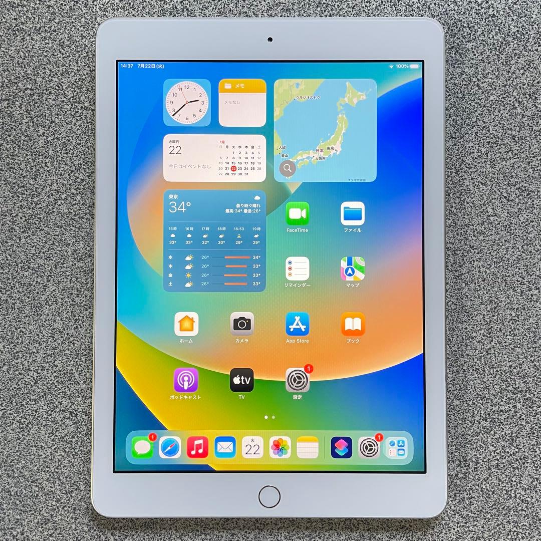 D8 iPad 第5世代 シルバー 32GB Wi-Fi A1822