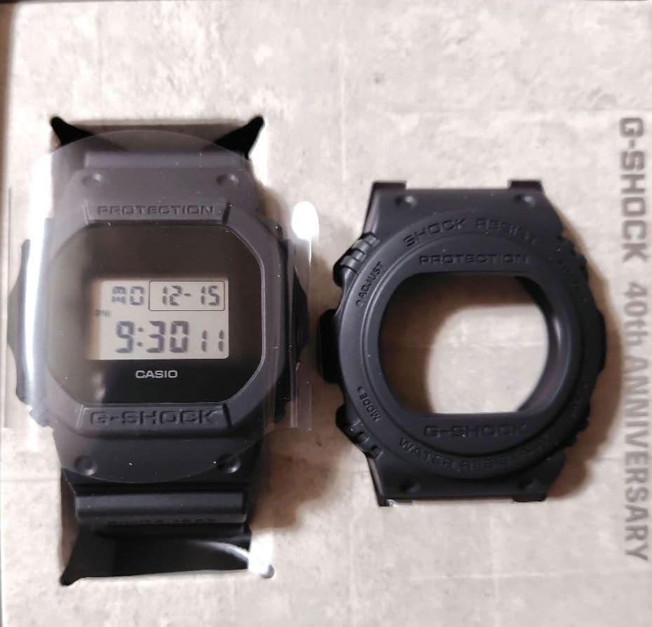 ken様用　新品未使用　G-SHOCK 40周年記念モデル リマスターブラック