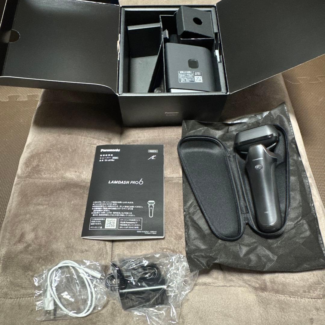 脱毛・除毛 Panasonic LAMDASH PRO 6 ES-L670U