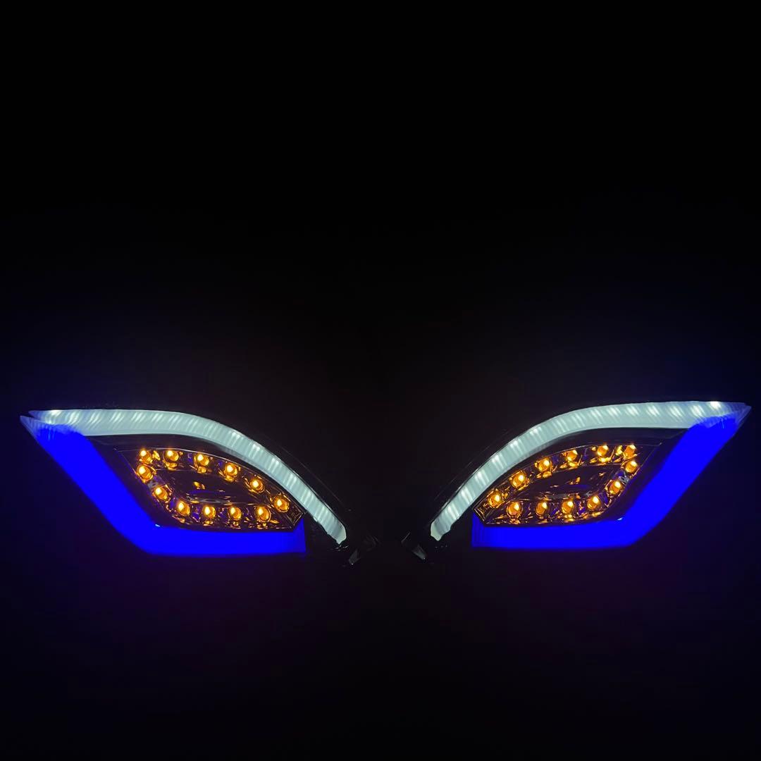 【レア】シグナス3型 ウィンカー ブルー ドラゴンアイ