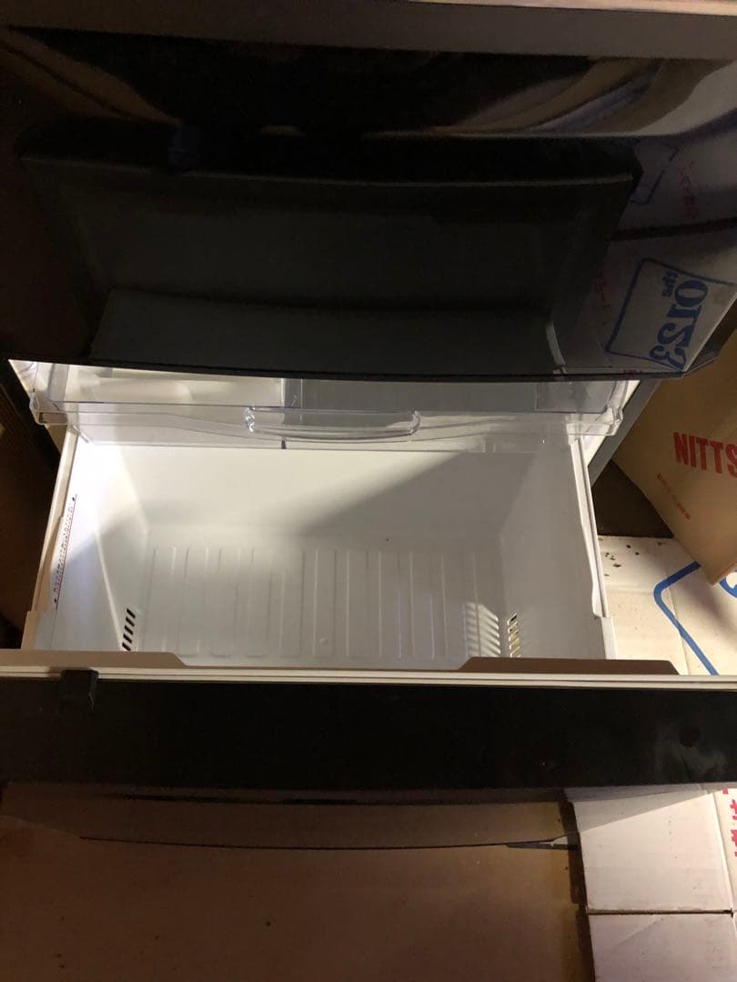 三菱ノンフロン冷凍冷蔵庫　MR-C34Y-B 美品　1年使用