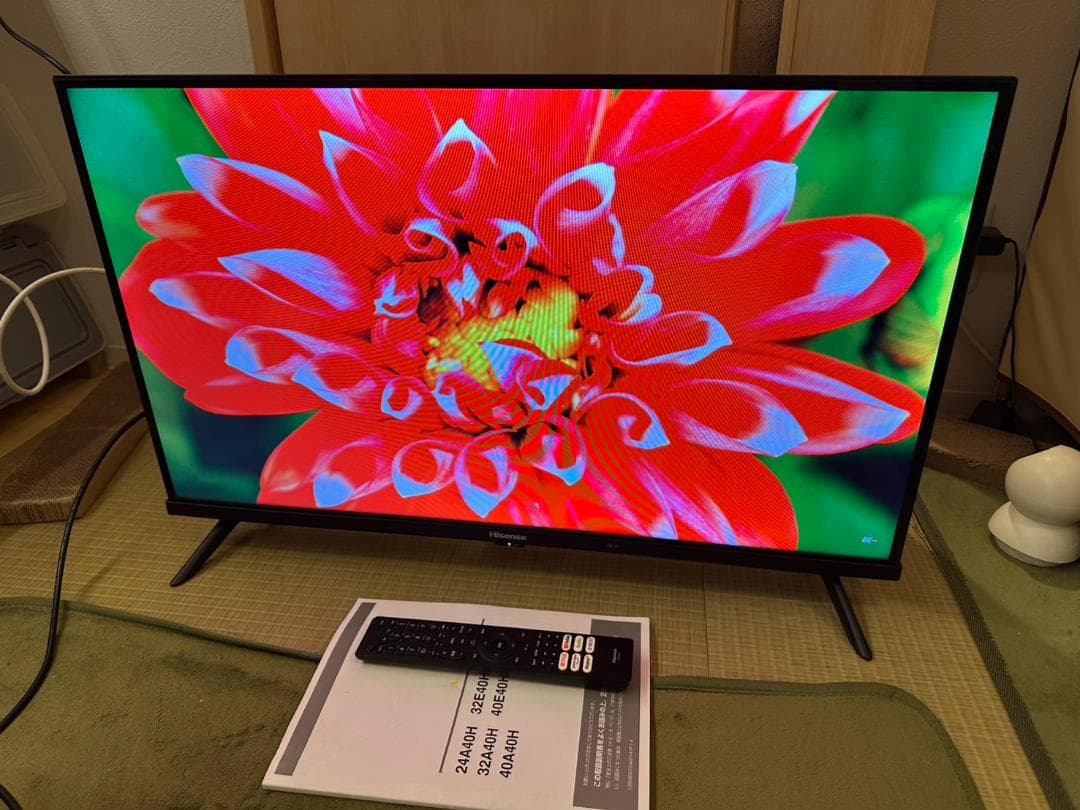 ハイセンス hisense 32型　スマートテレビ 32A40H　22年製超美品