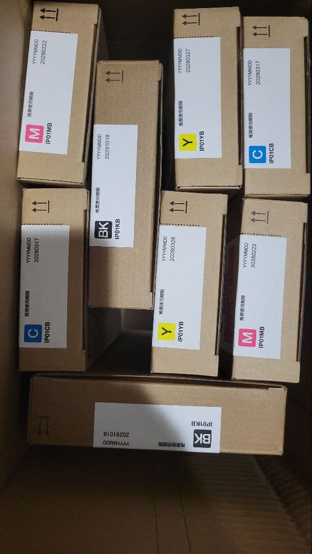 インクカートリッジセット IP01KB 10個