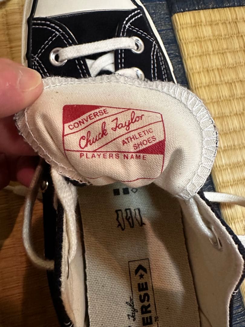 converse コンバース CT70 10.5 黒 良品