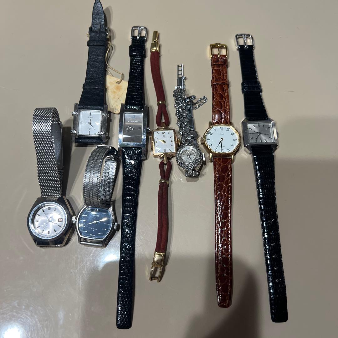 腕時計☆８点まとめ売りジャンク☆SEIKO、Burberry、シチズン