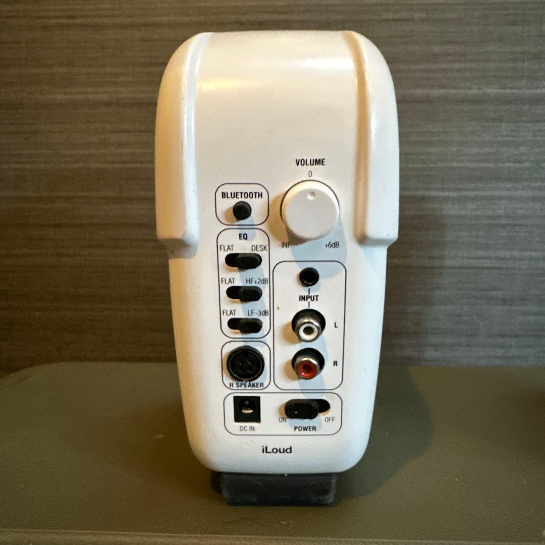 iLoud Micro ホワイトスピーカー (接続ケーブルなし)