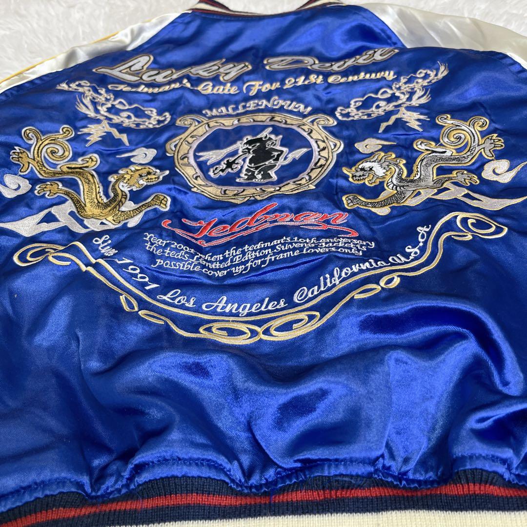 【希少レア】TED COMPANY　スカジャン　リバーシブル　ドクロ　デビル